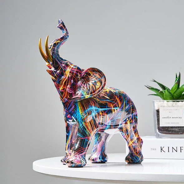 ColorElephant - Kunstzinnige Graffiti voor Interieur