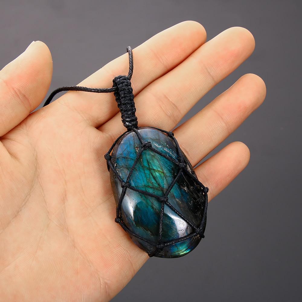 Aris DragonHeart Necklace – Mystieke Labradoriet Sieraad