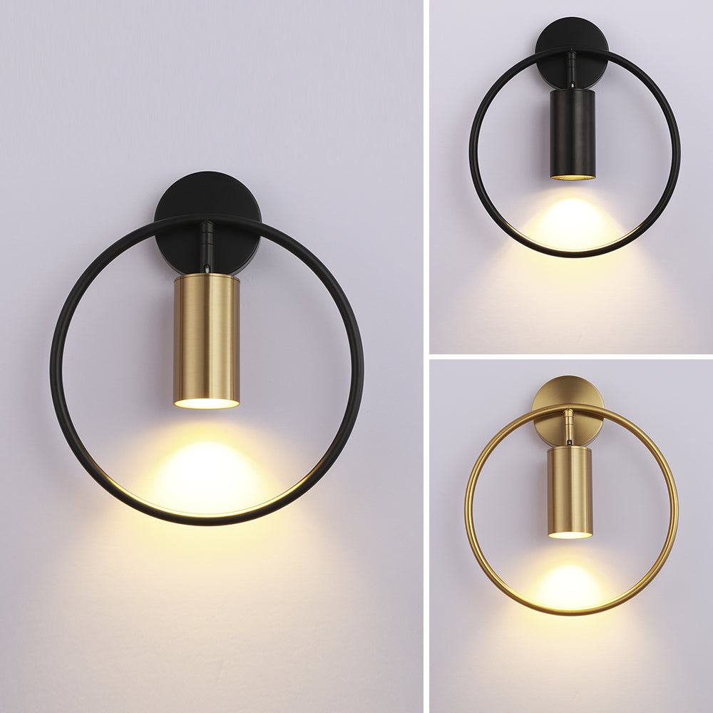 FlammeStylée – Gouden Wandlamp voor Elegante Sfeer
