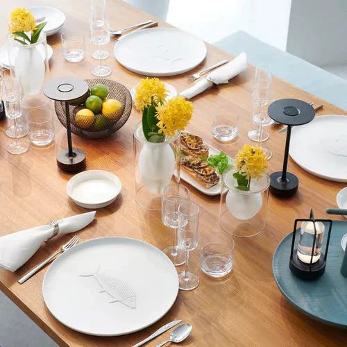 GlowBeam - Stijlvolle Draadloze Oplaadbare Tafellamp