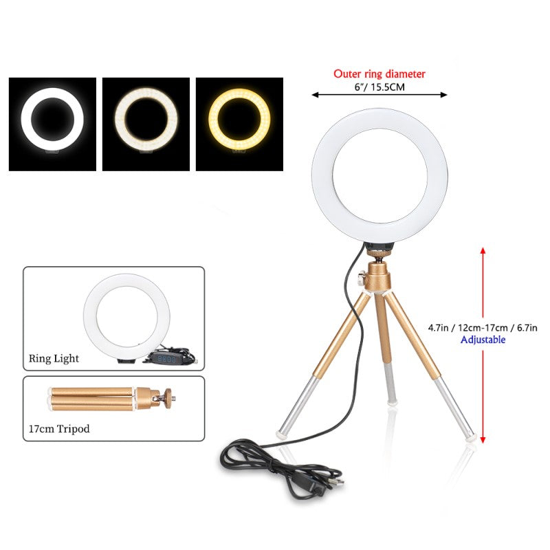 RubyGlow Ringlamp – Perfecte Verlichting voor Foto's