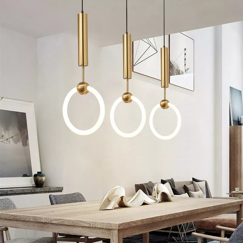 Nordic Elegance Plafondlamp - Scandinavisch LED Hanglamp