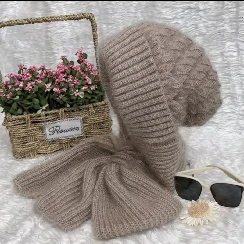 CozyWind Beanie & Sjaal Set - Dames Wintermode