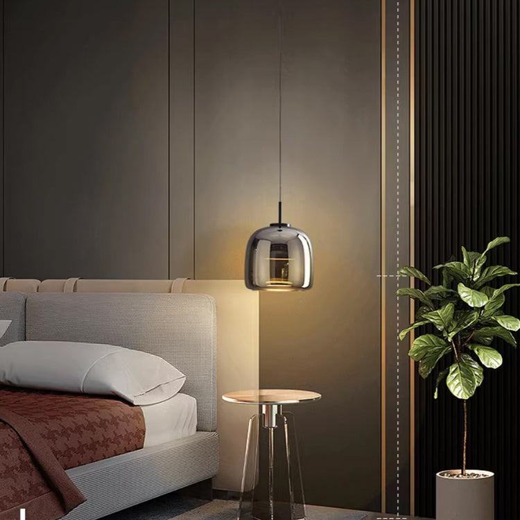 MidnightShine Lamp - Moderne Zwart Glazen Design Hanglamp