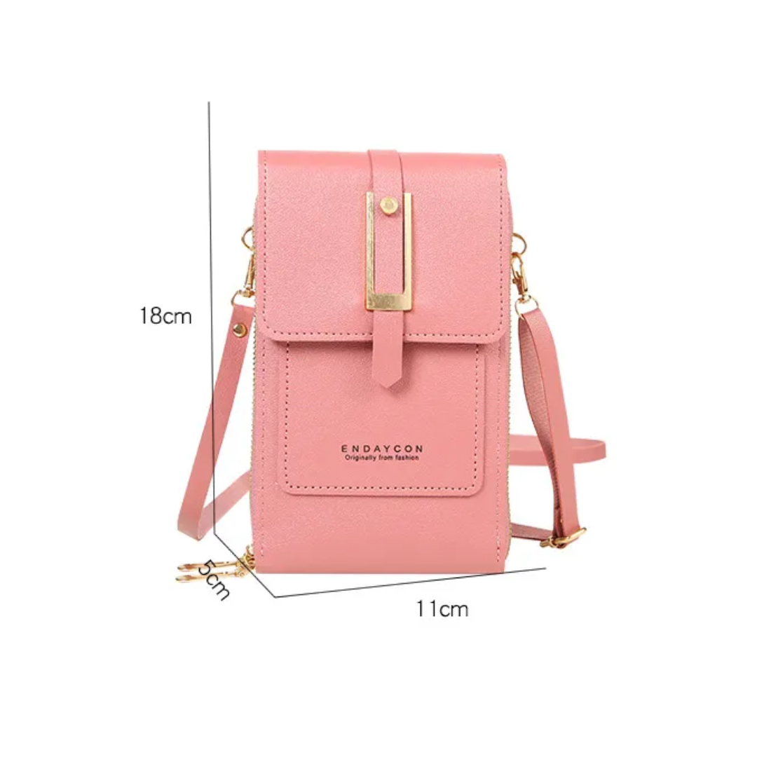 Sonia Wallet – Elegant Leren Telefoonhoes