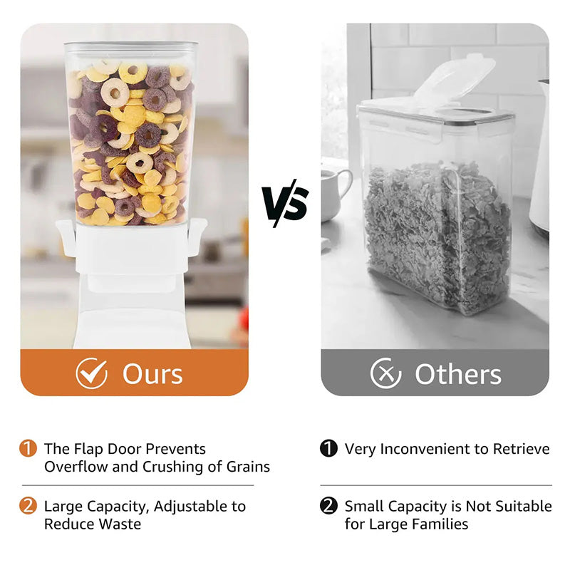 CerealKeeper - Elegante Granen Dispenser voor Keuken