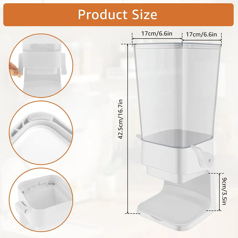 CerealKeeper - Elegante Granen Dispenser voor Keuken