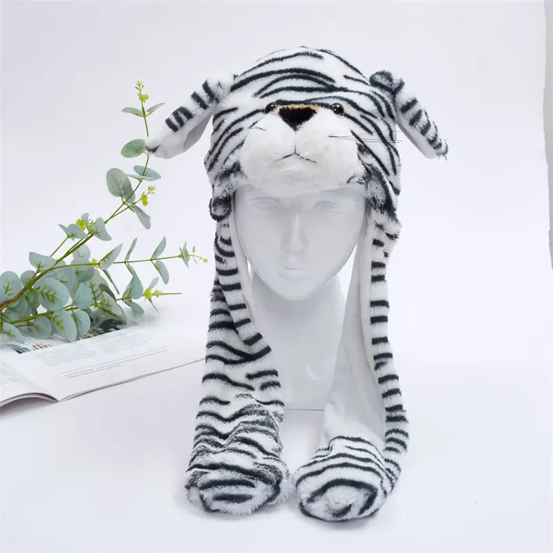 BunnyBounce Hat – Schattige Muts met Beweegbare Oortjes