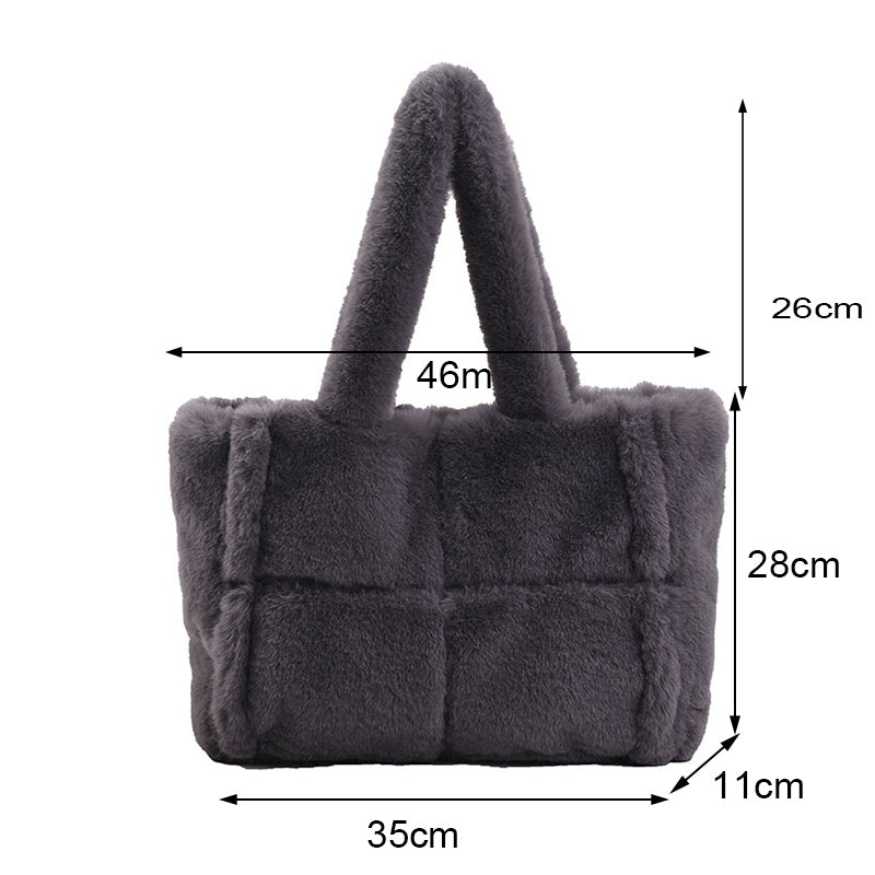 Pipa Plush Bag – Winterse Comfortabele Damestas