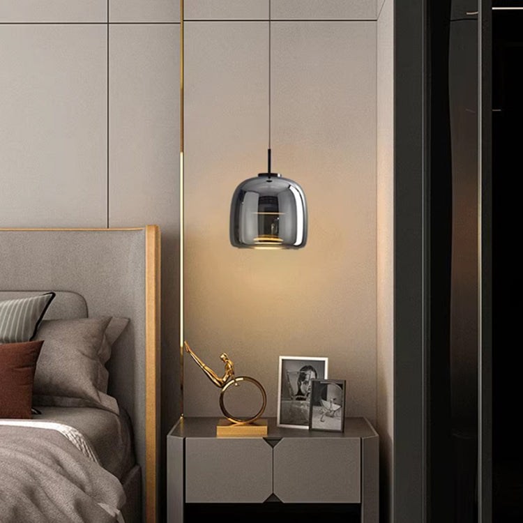 MidnightShine Lamp - Moderne Zwart Glazen Design Hanglamp