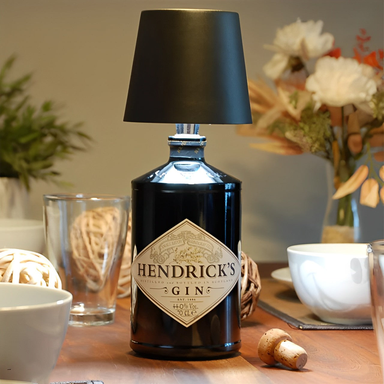 Draadloze Bottle Lamp - Oplaadbare lamp voor flessen