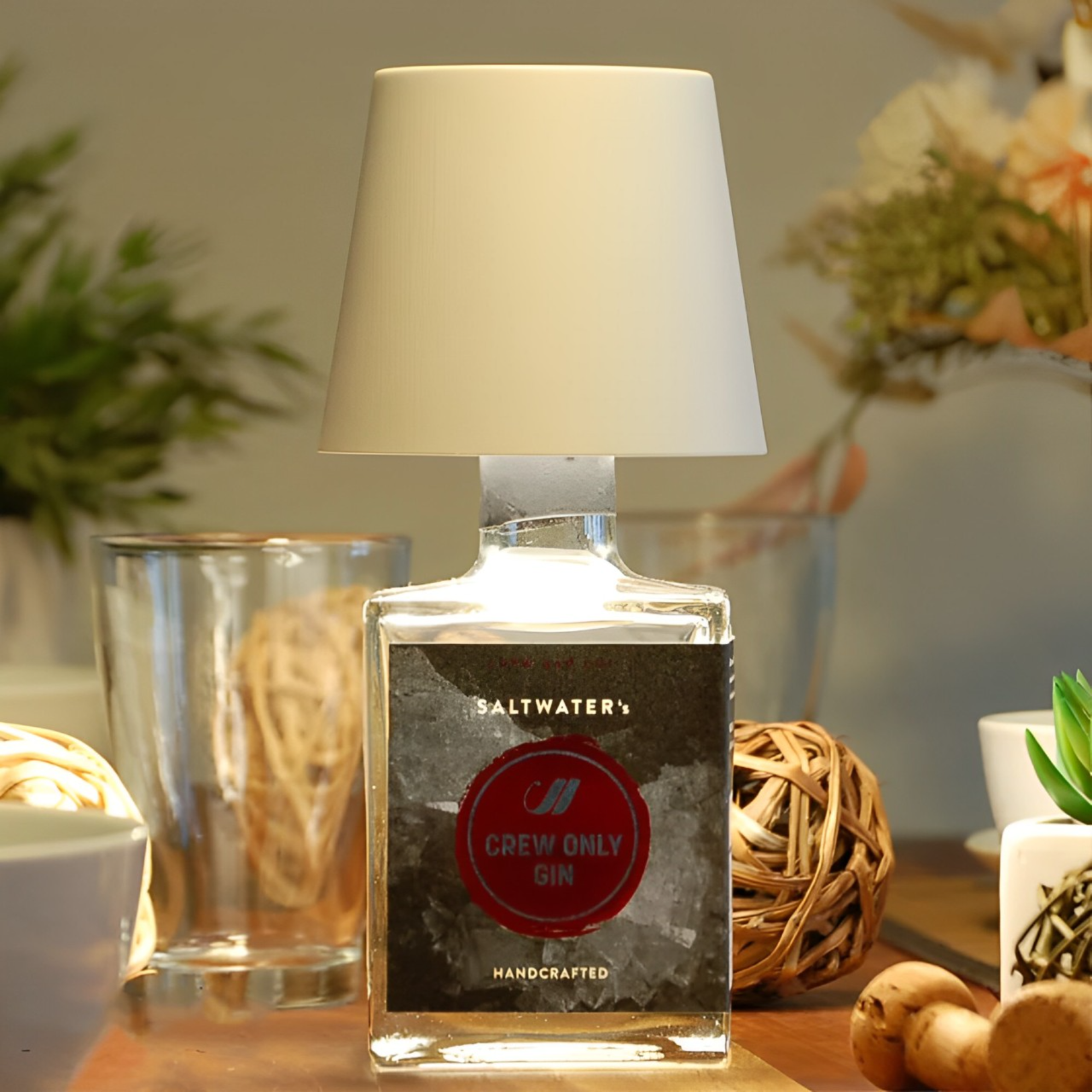 Draadloze Bottle Lamp - Oplaadbare lamp voor flessen