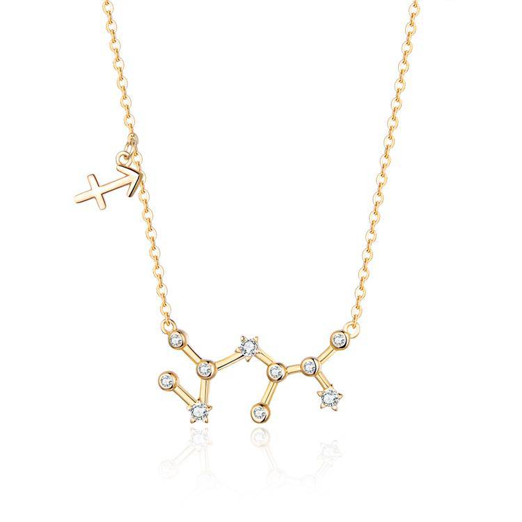 Celestial Zodiac Astrology Necklace - Celestia