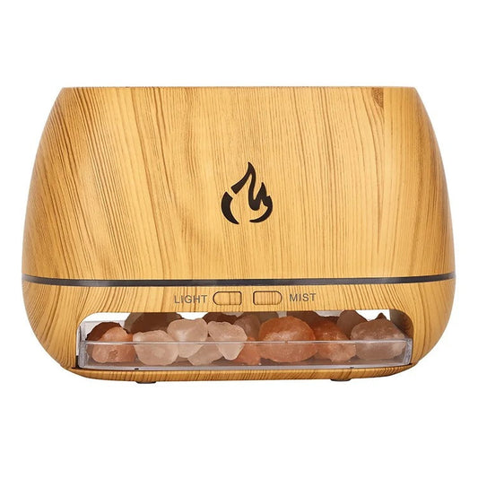 SaltSerenity - Zoutlamp Diffuser met Ambient Verlichting