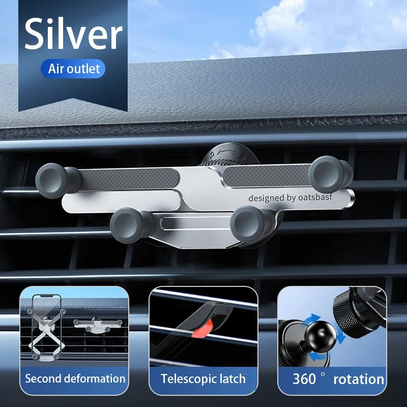 Brona Holder - Verstelbare 360° Telefoonhouder voor Auto