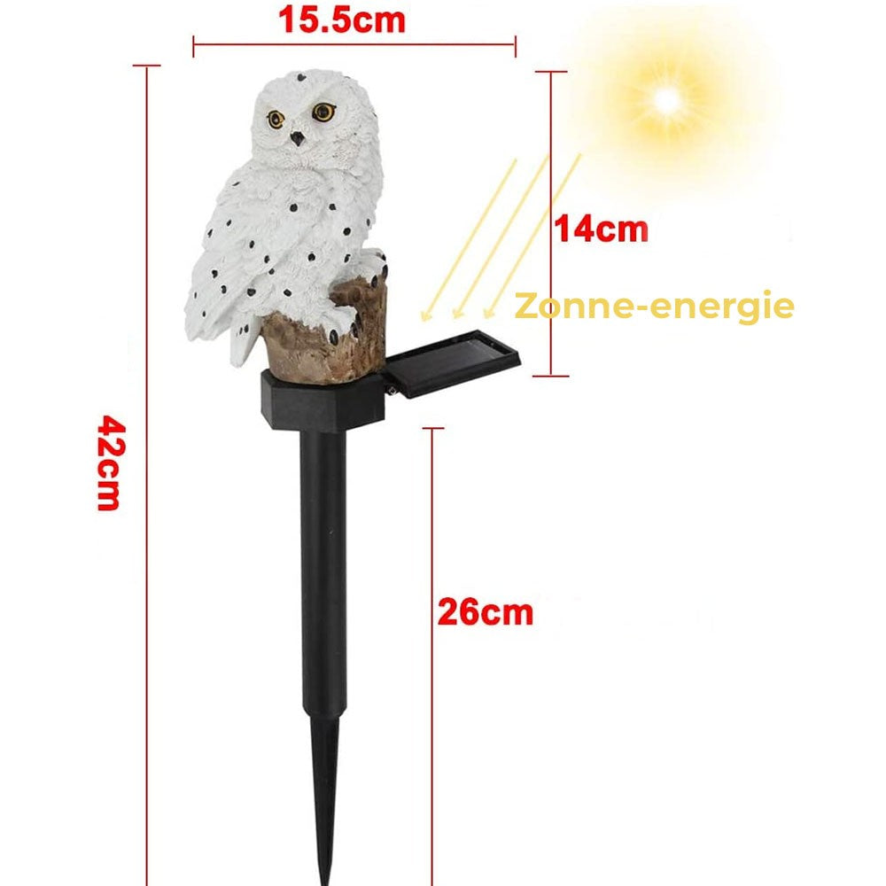 SolarGlow - Elegante Zonne-energie Lantaarn voor Buiten