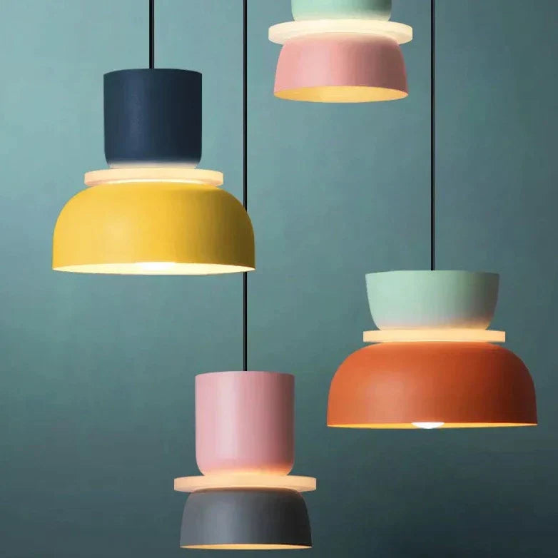 Macaron Glow – Kleurrijke Hanglamp voor Gezellige Sfeer