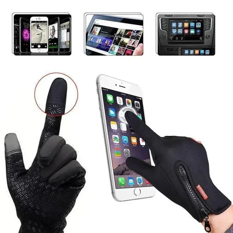 TouchéChaud – Warme Touchscreen Winterhandschoenen met Antislip