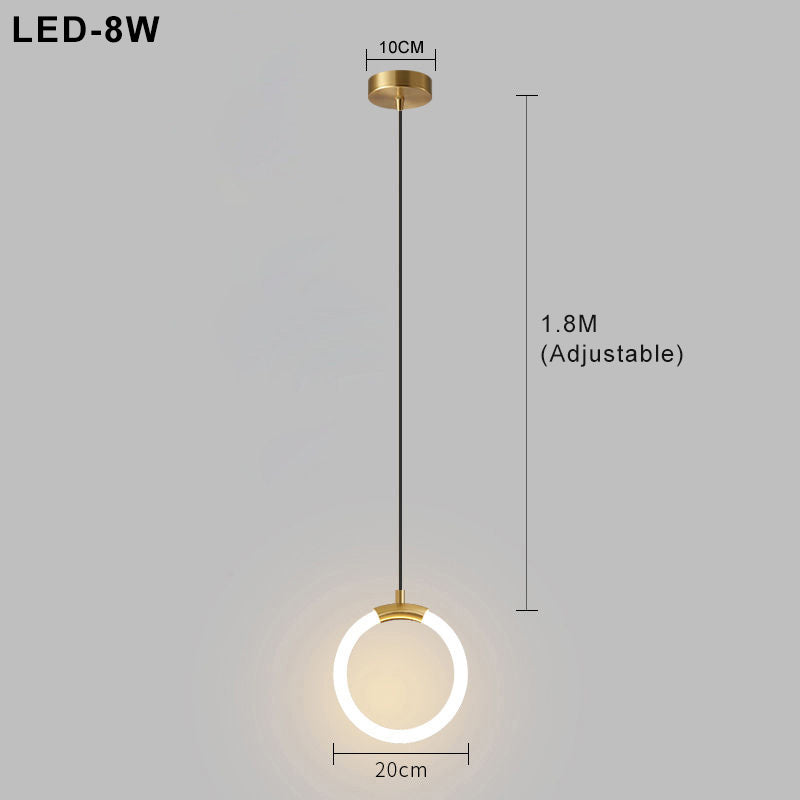 Nordic Elegance Plafondlamp - Scandinavisch LED Hanglamp