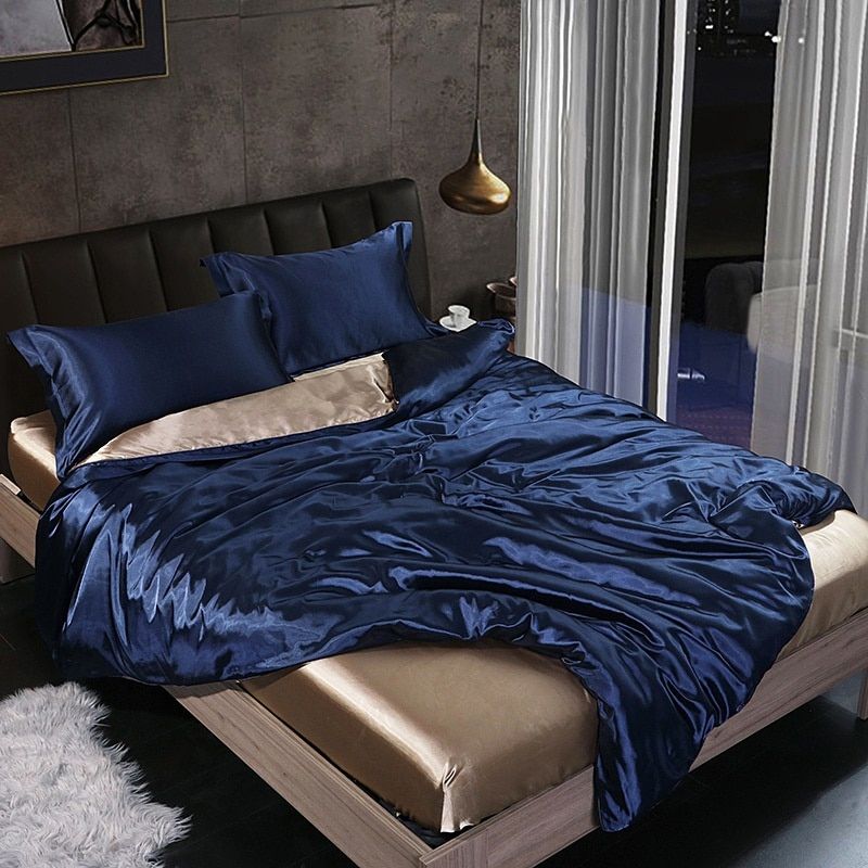 ZijdeEssentie Luxe Bedtextiel Set - Ultiem Comfort & Elegantie