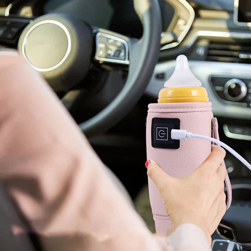 Draagbare USB Melkverwarmer - Warm uw melk overal op!