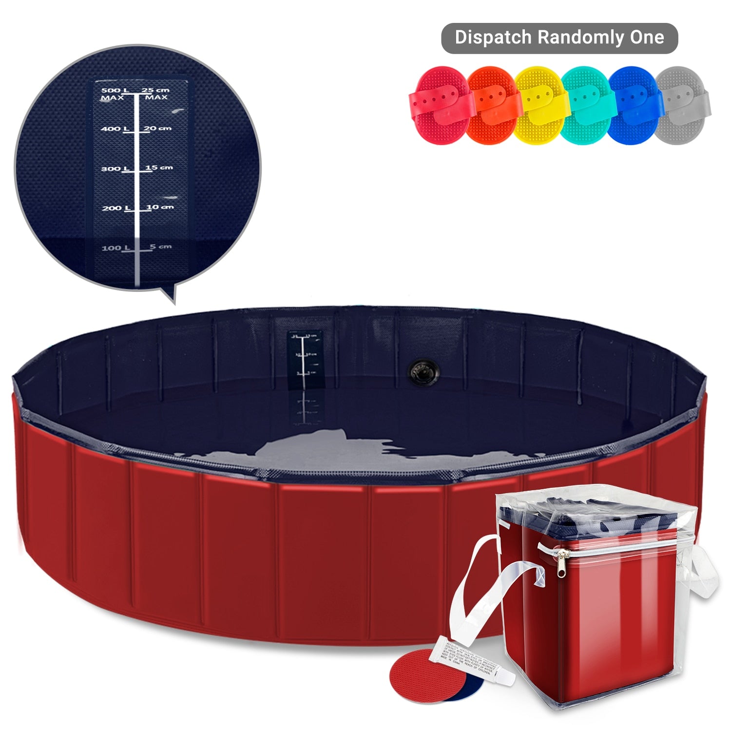 PetPool™ Opvouwbare zwembad voor dieren en kinderen - Neem de verkoeling overal mee!