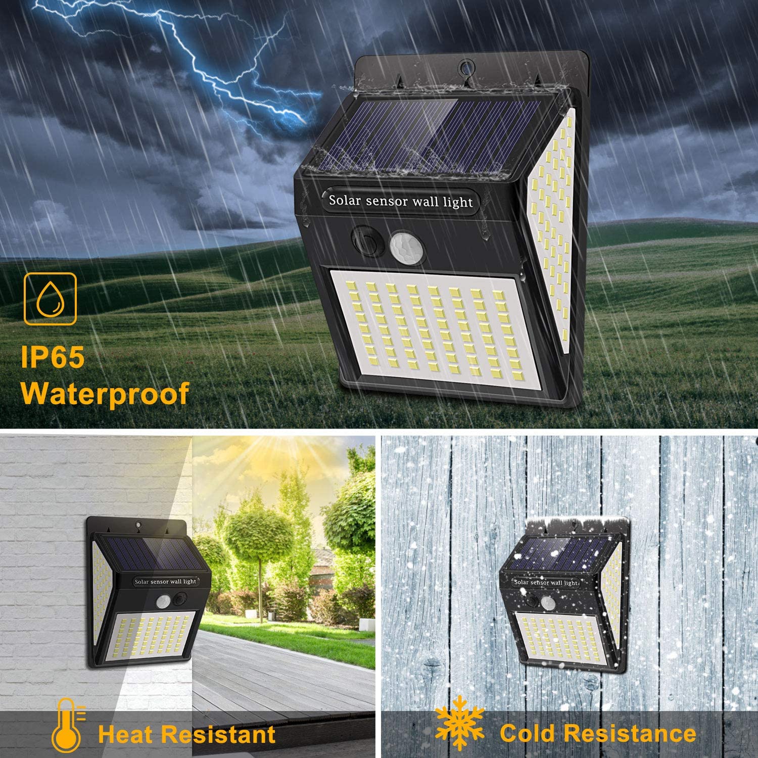 Solar LED Motion Light ™ (incl. Bewegingssensor) - Verlicht jouw tuin zonder bekabeling!