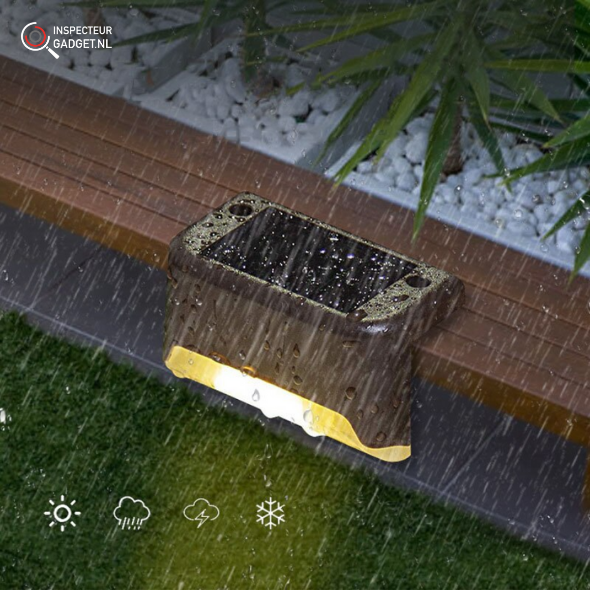 Draadloze LED Solar Muurlampen Deluxe - Creëer de perfecte sfeer in jouw tuin!