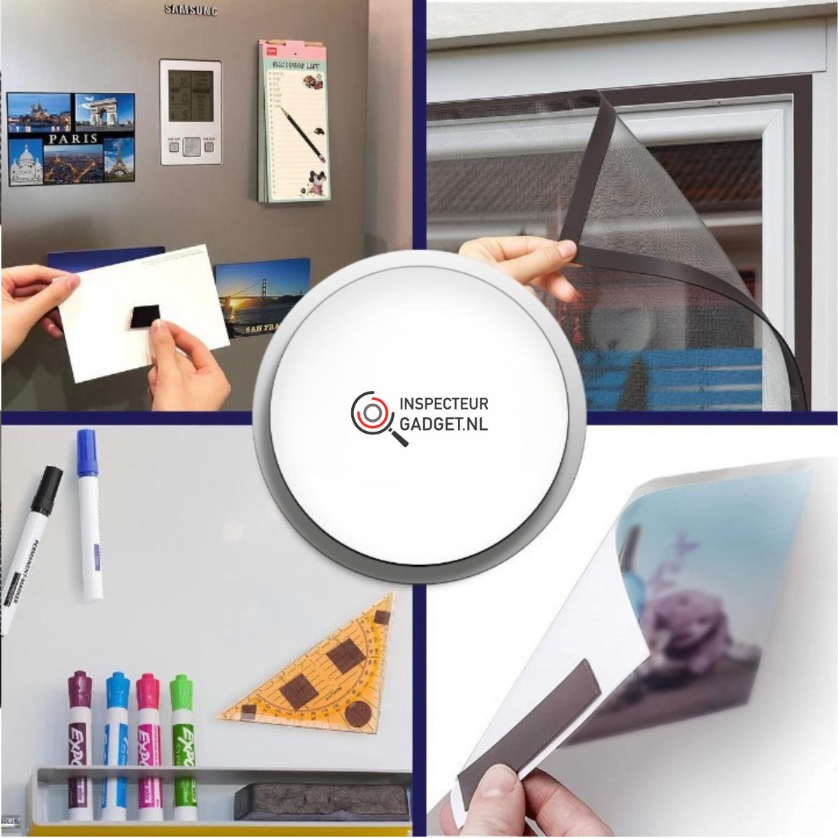 MagneTape™ Magnetische Tape - Dubbelzijdig & Herbruikbaar