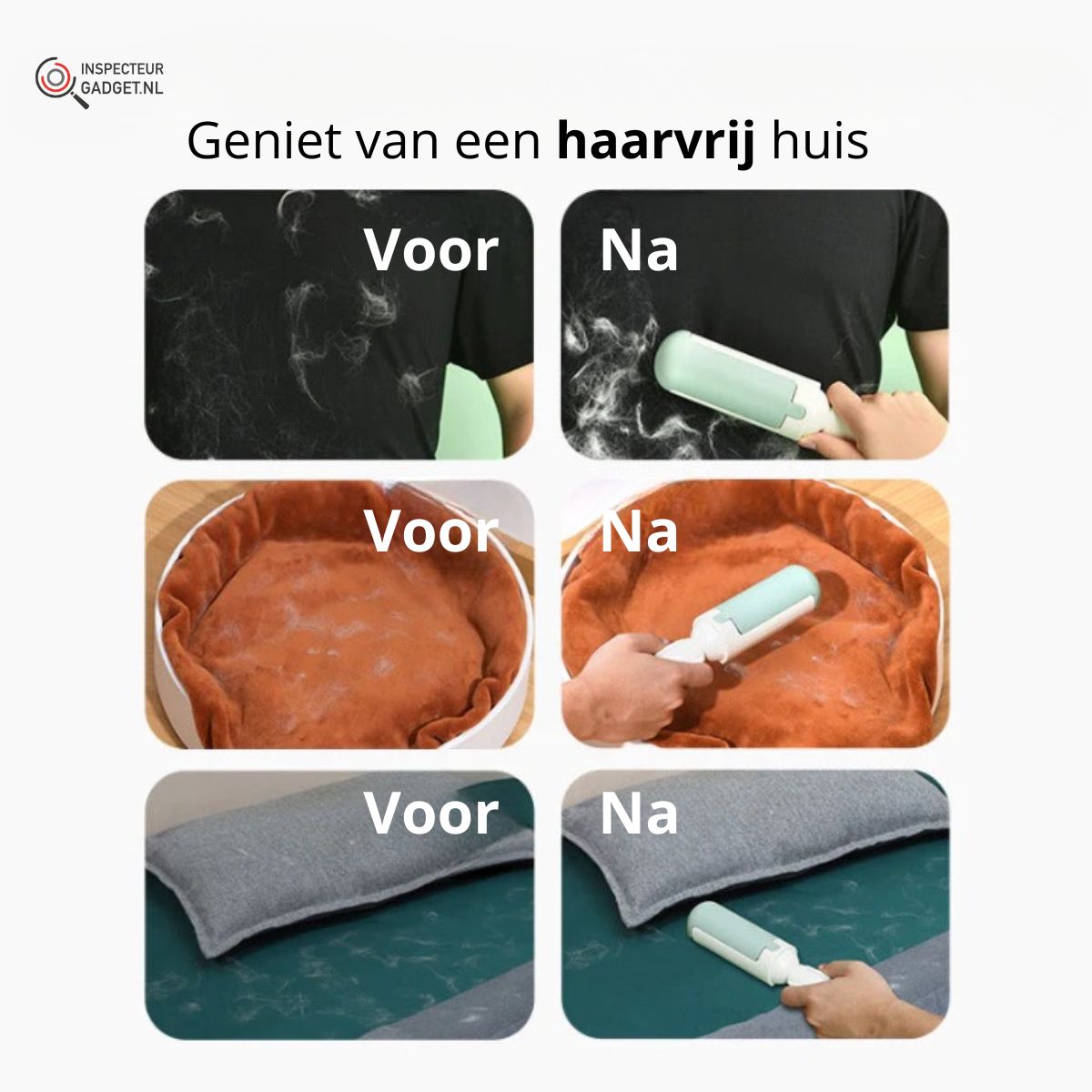 Herbruikbare Pluizenroller Pro (1+1 Gratis)