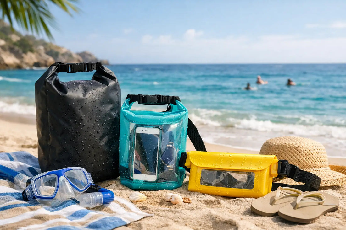 Waterdichte tas voor strand kiezen zonder spijt