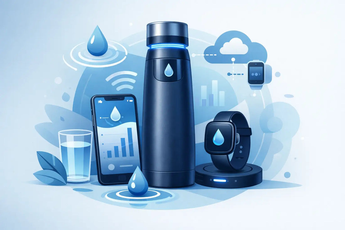 Wat is een slimme waterfles precies?