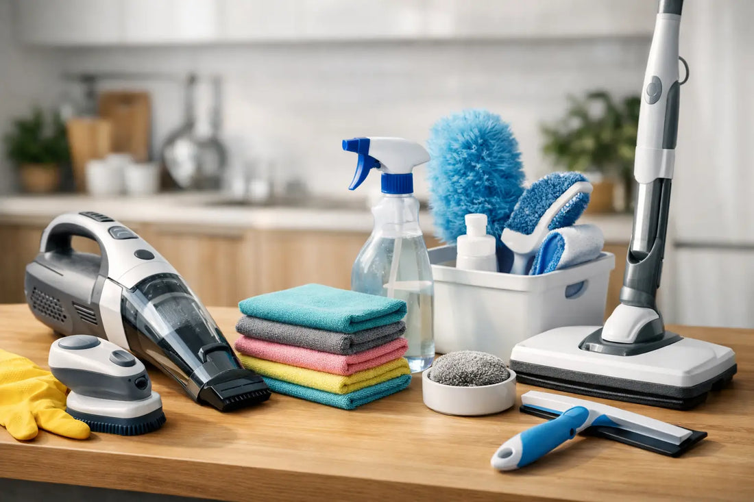 Snelle schoonmaak hulpmiddelen thuis kiezen
