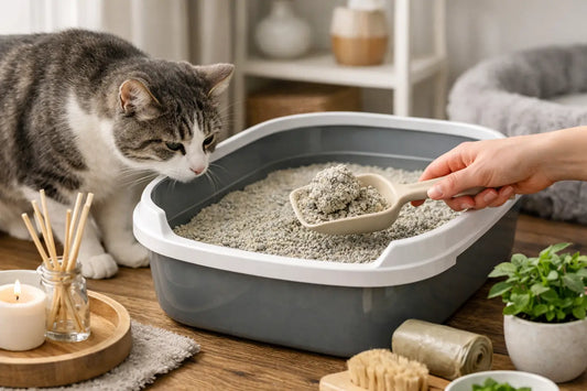 Hoe kattenbak geur verminderen thuis? 8 tips