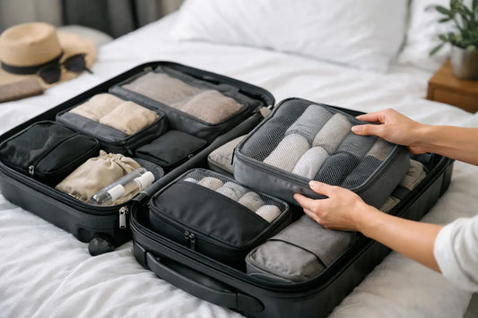 Hoe kies je een koffer organizer die past?