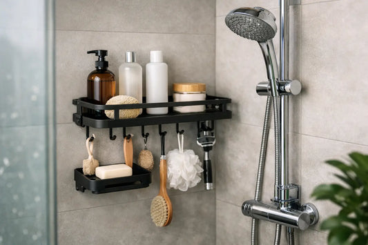 Hoe kies je een douche opbergrek dat past?