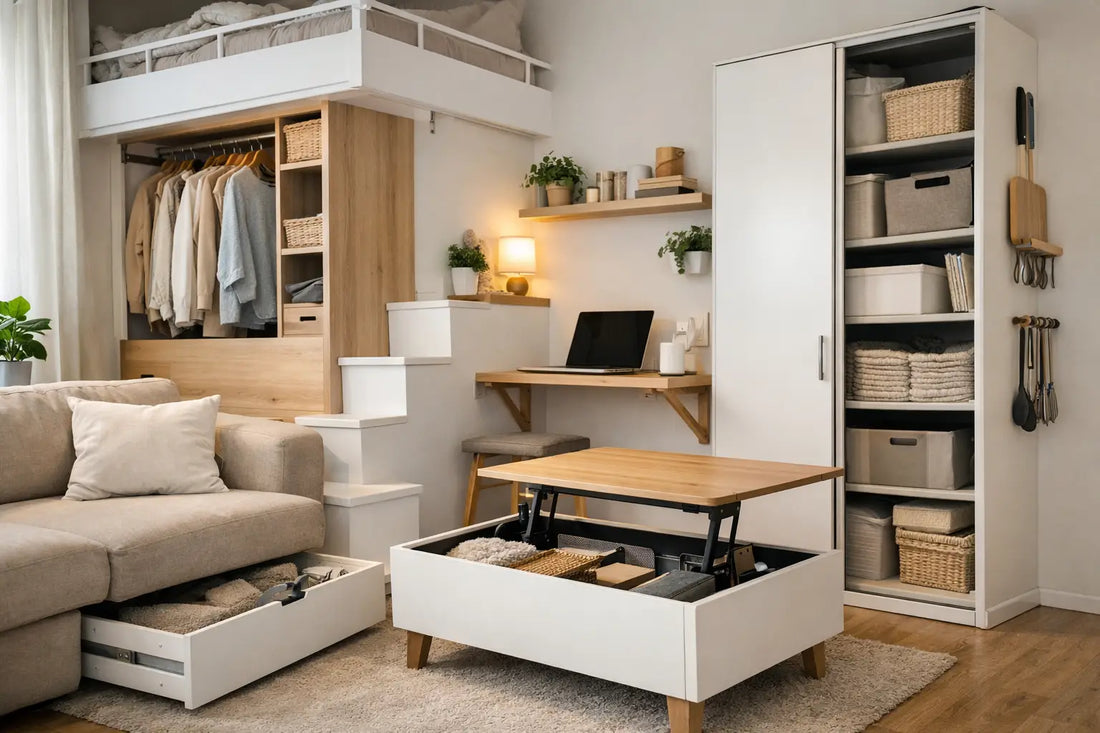 7 slimme opbergers voor een kleine woning