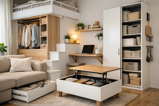 7 slimme opbergers voor een kleine woning