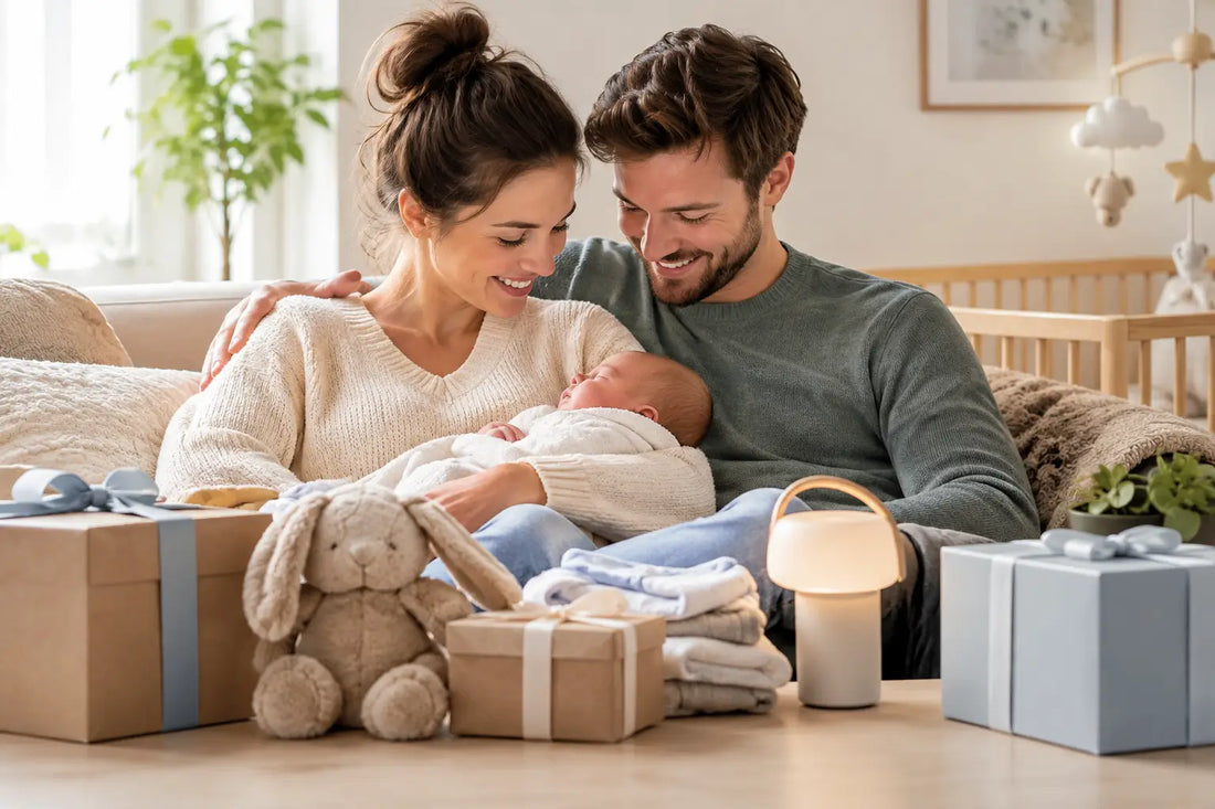Vijf cadeaus voor kersverse ouders die helpen