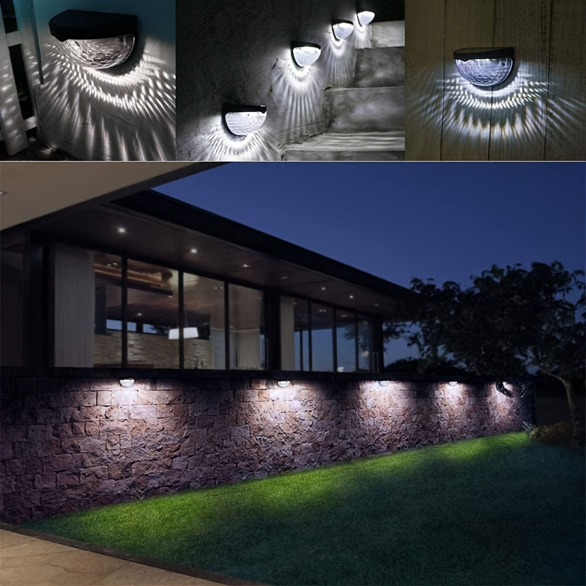SolarGlow Fence Light – Waterdichte Buitenverlichting