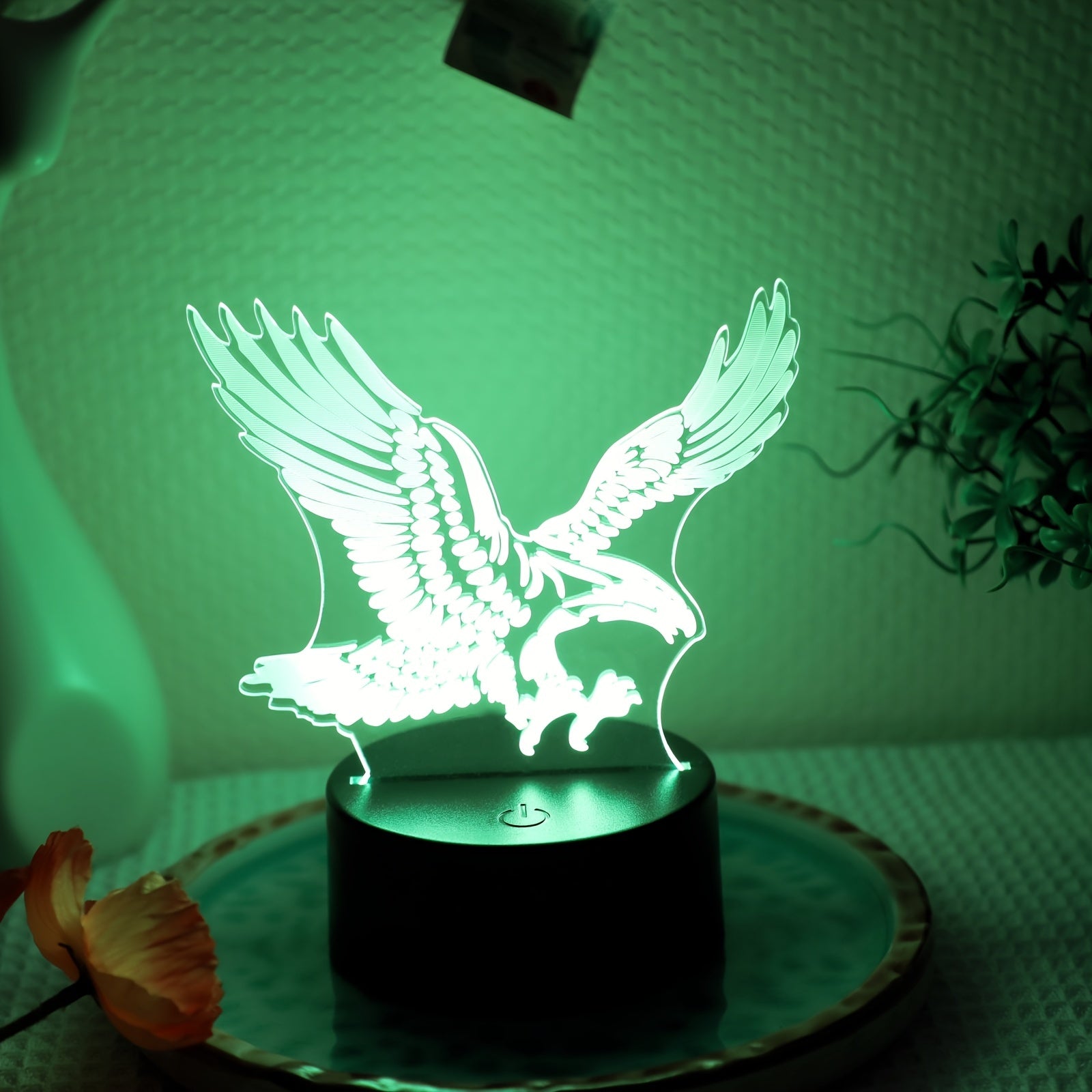 EagleLight – 3D LED Nachtlamp met Kleuren en Touch