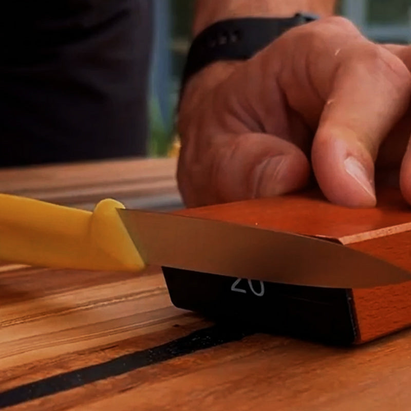 QuickSharp Sharpener - Diamanten Messenslijper voor Keuken en Outdoor