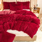 Ultrazachte Pluche Dekbedovertrek Set met Rits - Luxe & Comfort