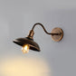 Alessio Vintage Geïnspireerde Komvormige Antiek Messing Waterdichte Buitenwandlamp - IP65 Geclassificeerd