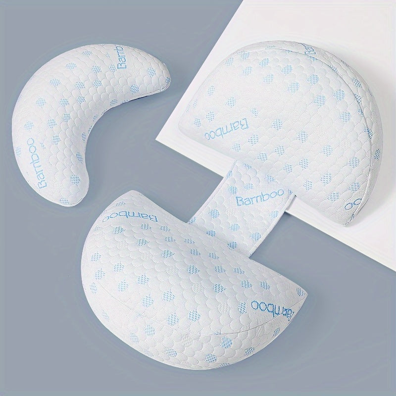 ComfortNest Preggy Pillow - Luxe Ondersteunend Kussen voor Rug en Benen