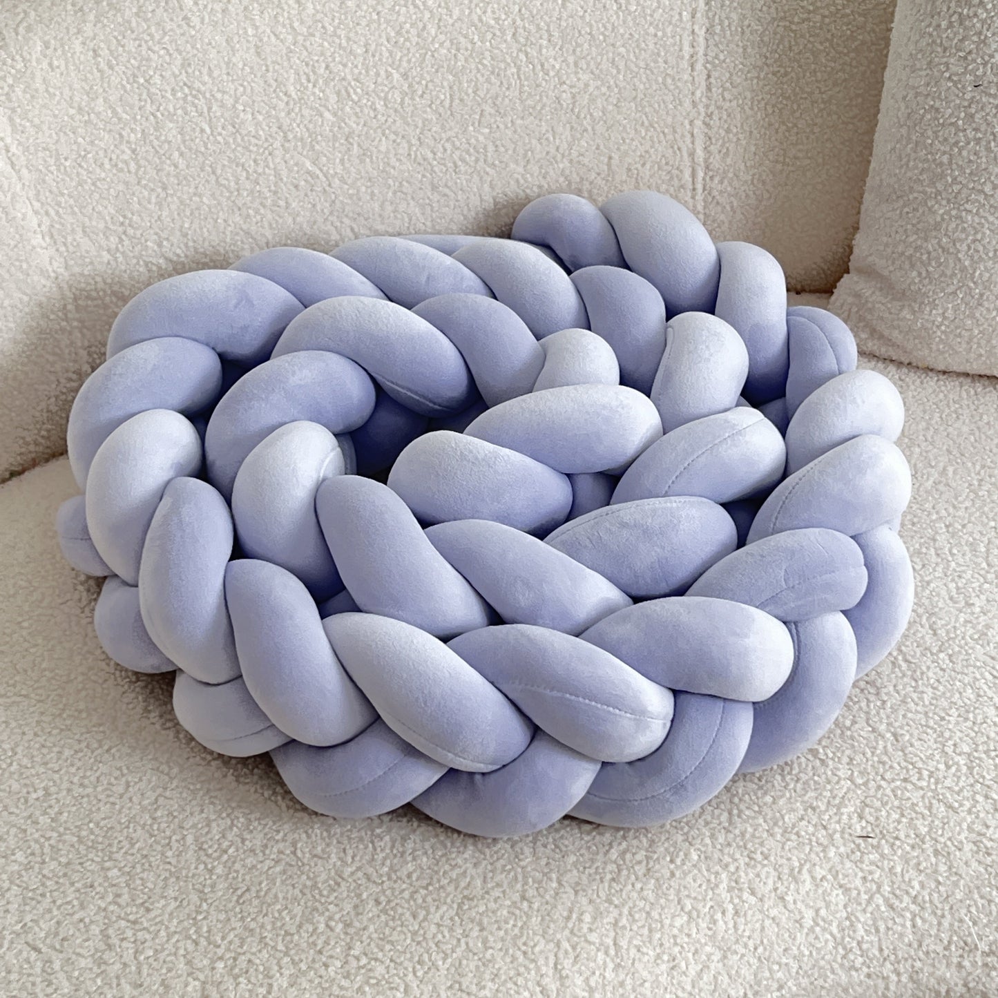 WaveCushion - Modern Wasbaar Vloerkussen met Geometrie