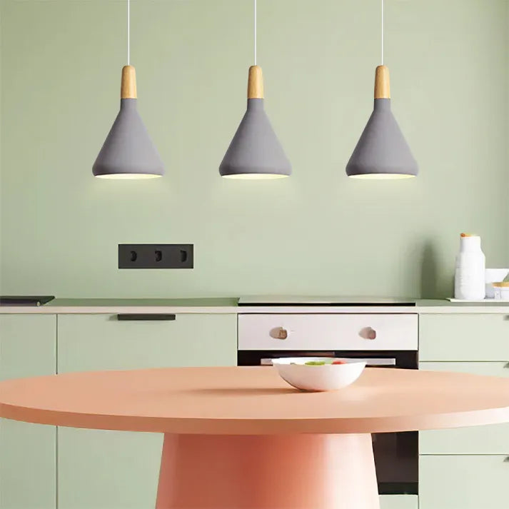 Chic Macaron Plafondlamp - Speelse Elegantie voor Elk Interieur