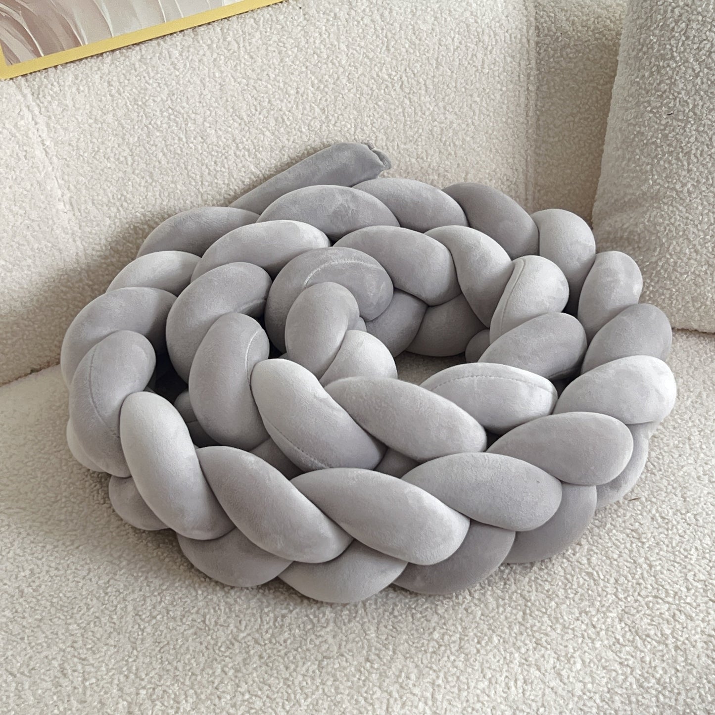 WaveCushion - Modern Wasbaar Vloerkussen met Geometrie