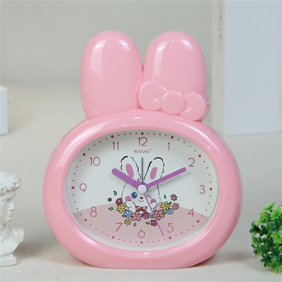 BunnyTime Clock - Schattige LED Wekker met Nachtlamp