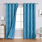 Serenity Voile Curtains - Moderne Bubbels Gordijnen met Lichtfiltering